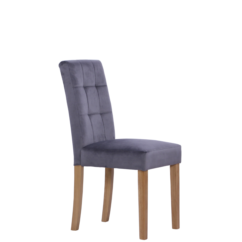 Ashbury Velvet Chair Graphite