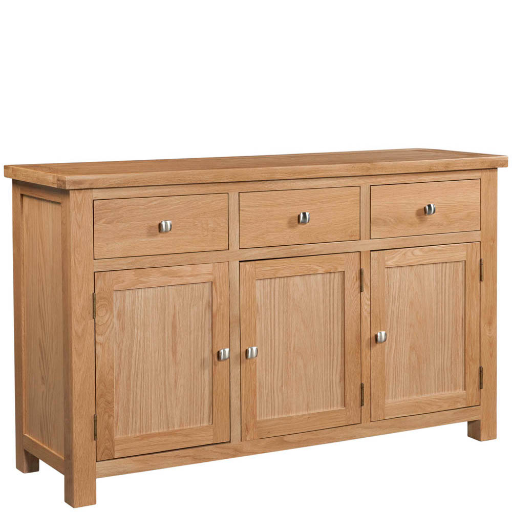 Devonshire Living/Dorset Oak Dining/DOR052_3_door_3_drawer_sideboard.jpg