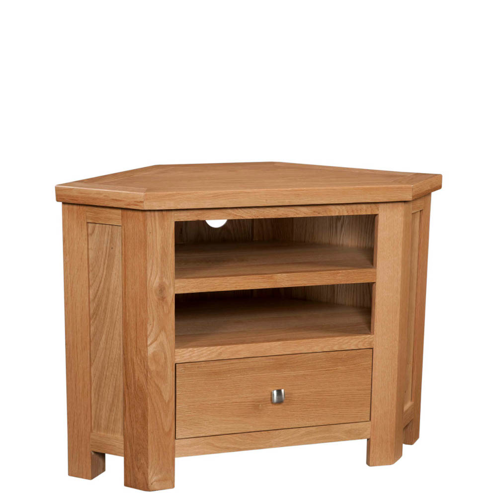 Didcot Oak Corner TV Unit