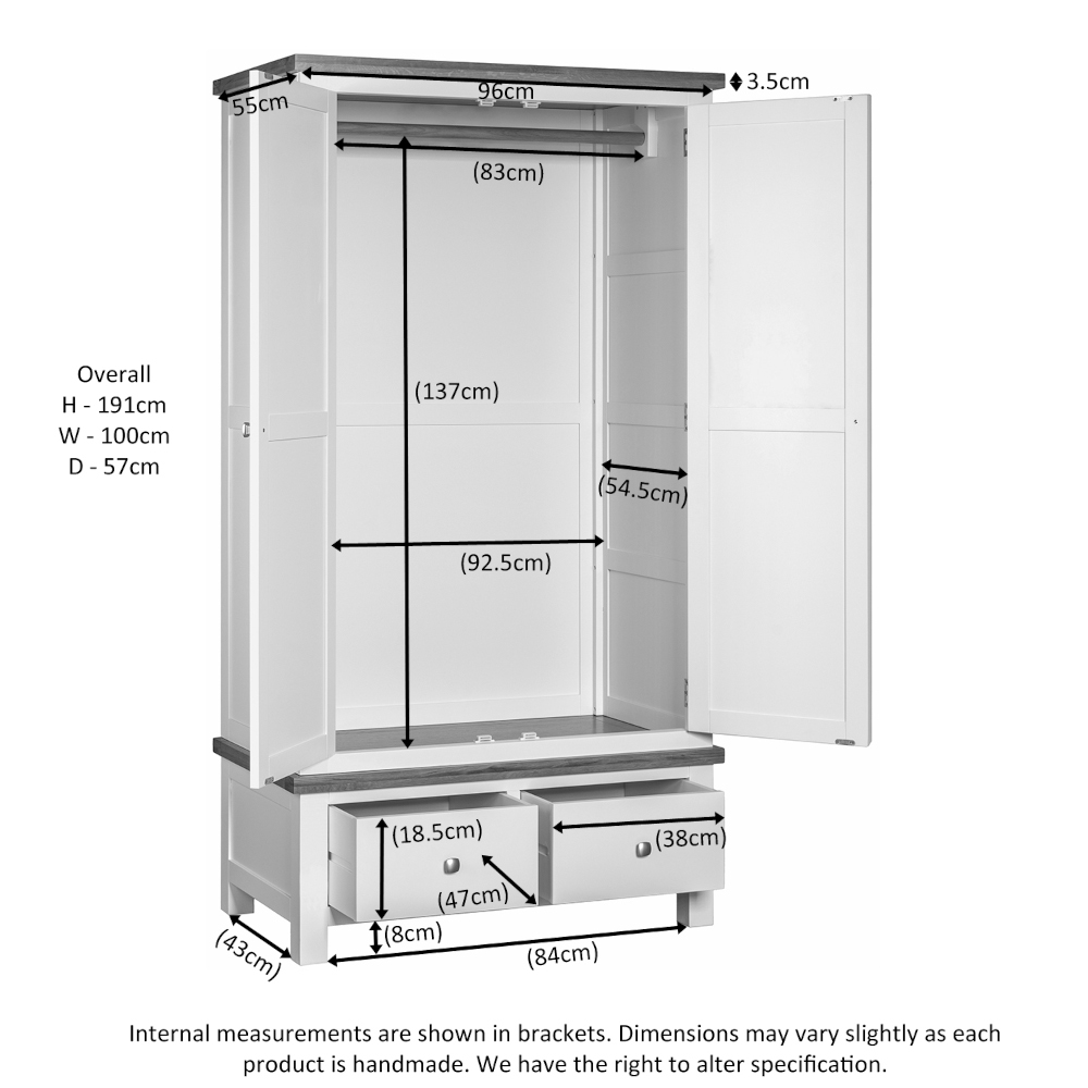 Devonshire Living/Dorset Painted/Measurements/DPT032NS Open.jpg