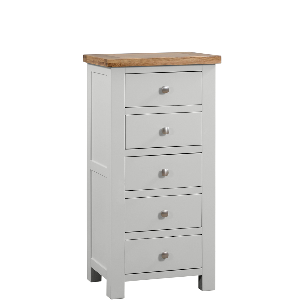Didcot Painted 5 Drawer Tall Chest