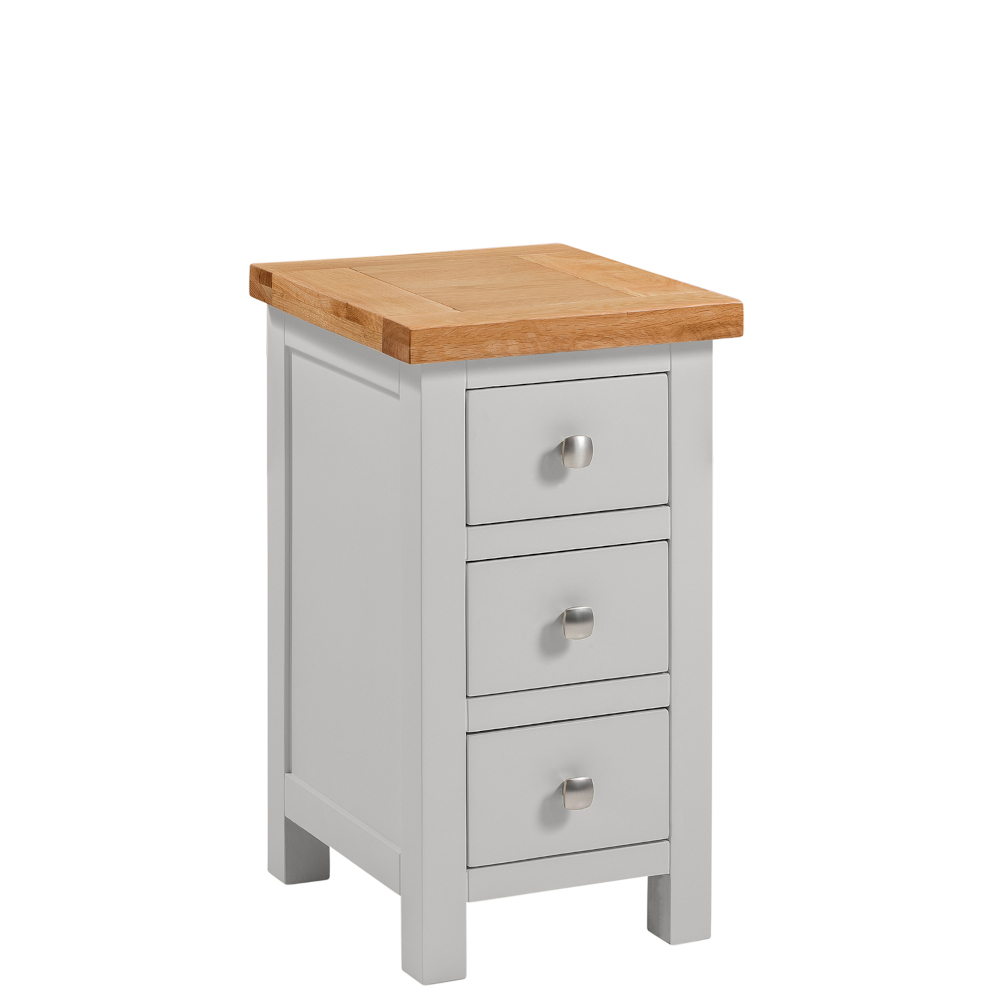 Didcot Painted Compact 3 Drawer Bedside