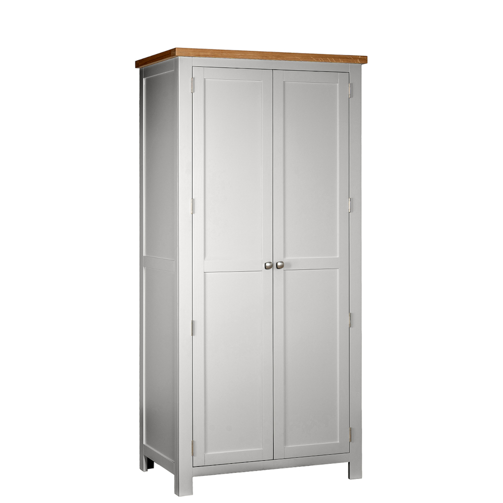 Didcot Painted Double Full Hanging Wardrobe