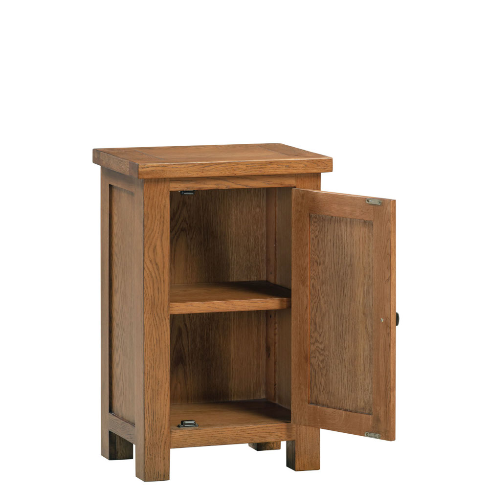 Devonshire Living/Dorset Rustic/Dining and Living/DOR066R_compact_small_cupboard_open.jpg