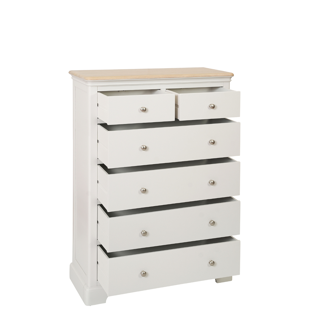 Devonshire Living/Lydford Grey/LYD005_2 4 Chest Painted Grey Mist_2.jpg