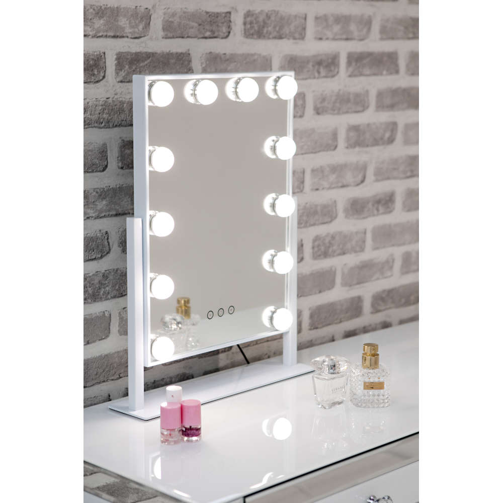Hollywood Small Swivel Mirror With Lighting