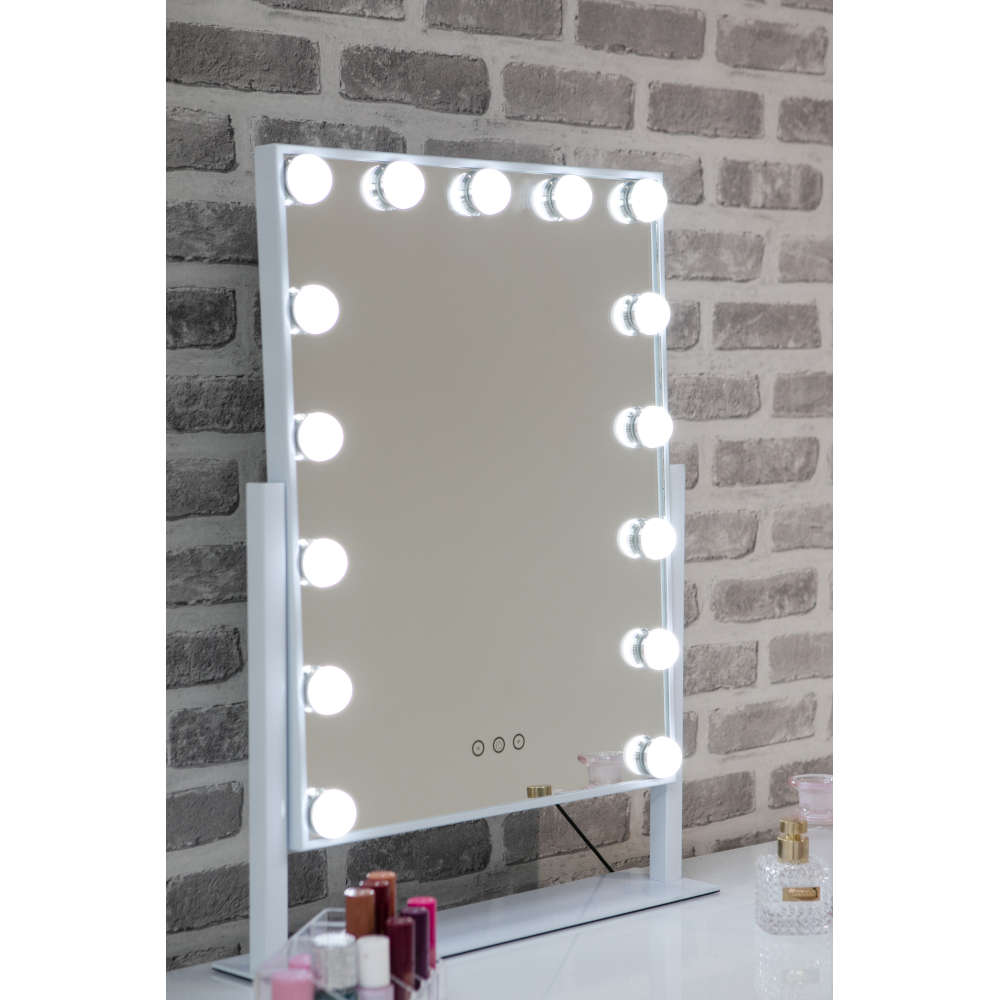 Hollywood Swivel Mirror With Lighting