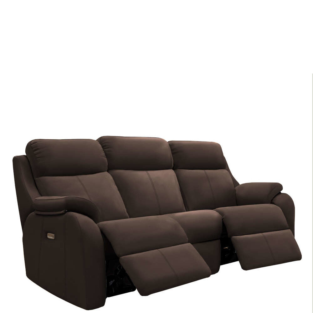 G Plan/Kingsbury 3str Curved Power Recliner Sofa- P200 Capri Chocolate 1.jpg
