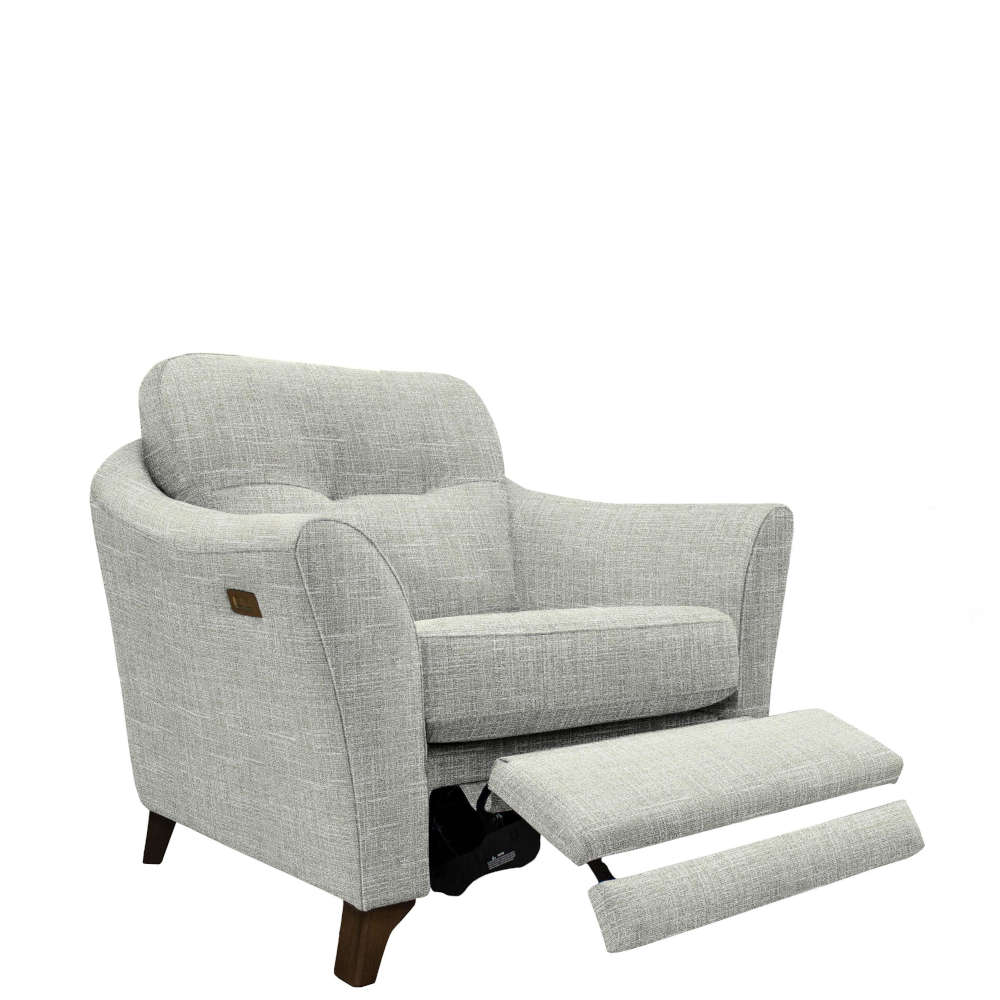 G Plan Hatton Fabric Chair With Power Footrest