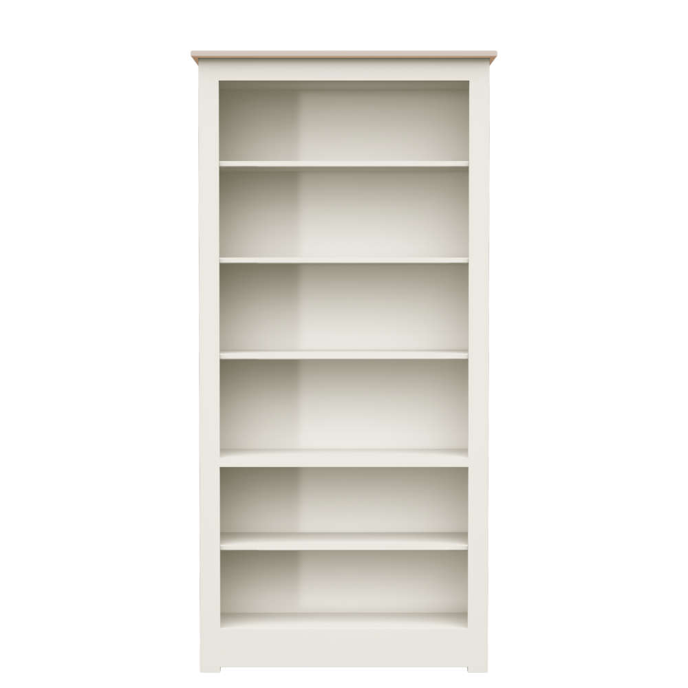Modo Open Bookcase With 6 Shelves Wide