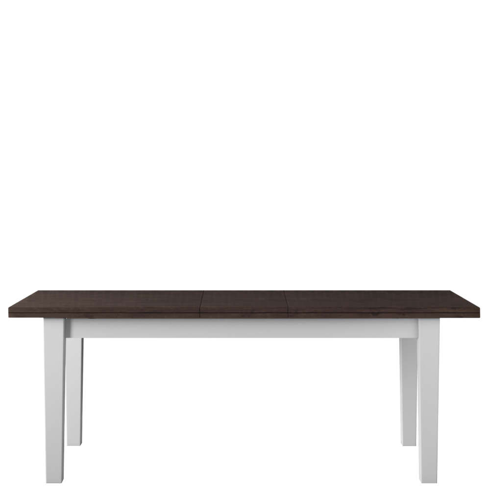 New England 6ft Extending Dining Table With Tapered Legs