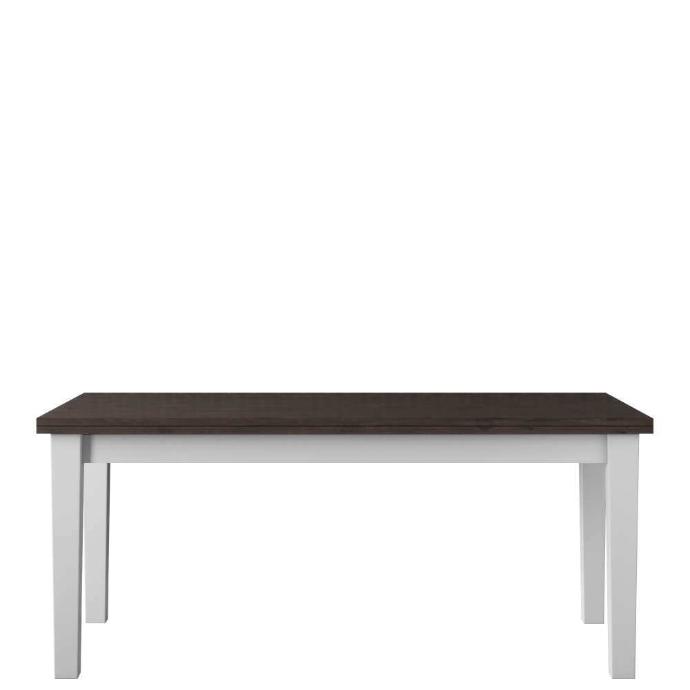 New England Fixed Top 6ft Dining Table With Tapered Legs