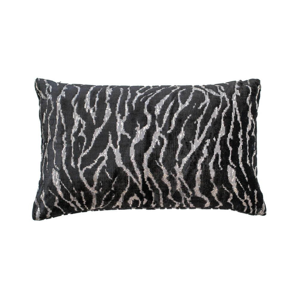 Ritz Lightening Lines Black Cushion