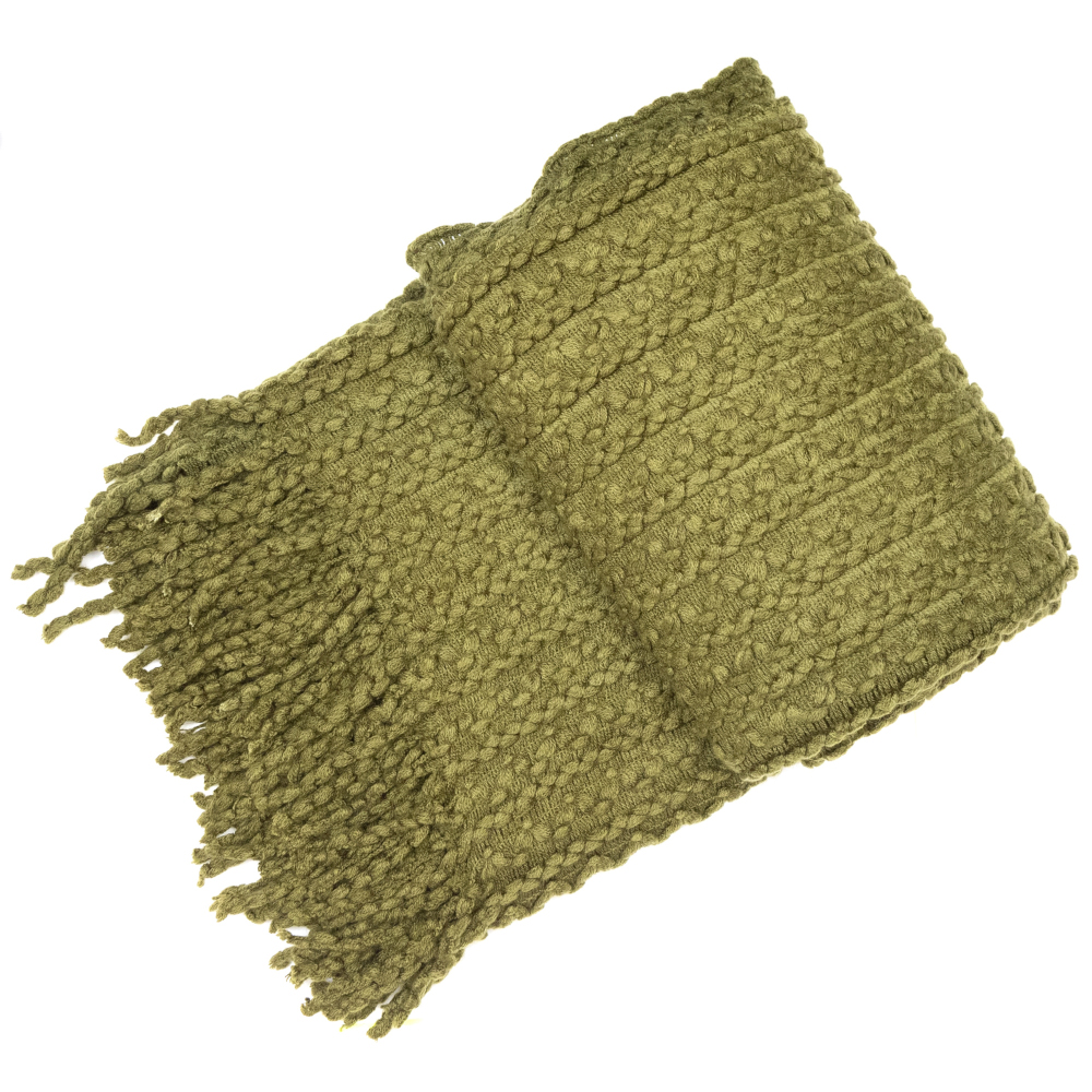 Brixton Olive Twist Throw