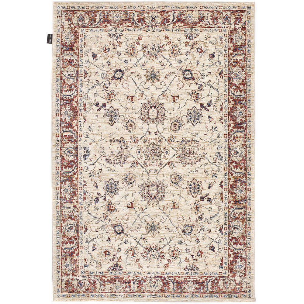 Alhambra Traditional Floral Ivory Rug