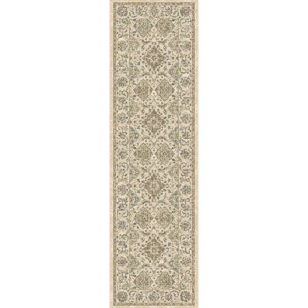 Da Vinci Traditional Pattern Beige Runner