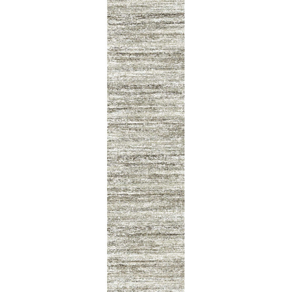 Mehari Beige Runner With Modern Abstract Stripe