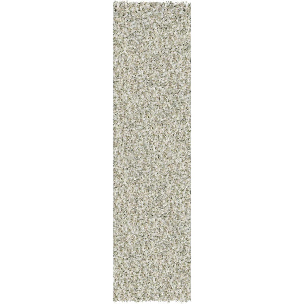 Twilight White/Linen Shaggy Runner