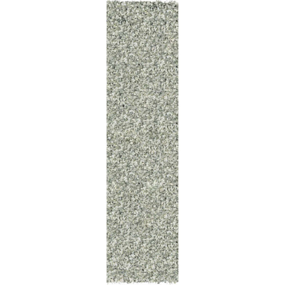 Twilight White/Silver Shaggy Runner