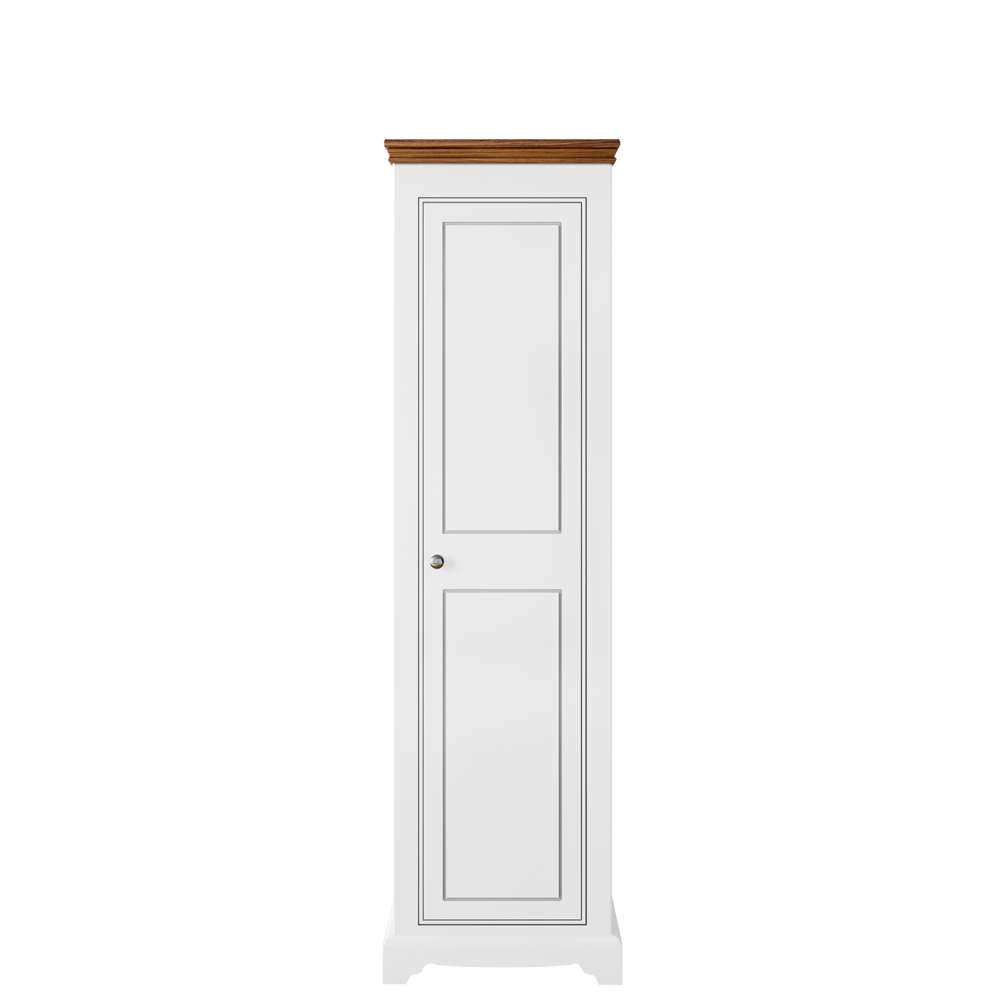 Inspiration Bedroom Oak Top Small 1 Door All Hanging Wardrobe