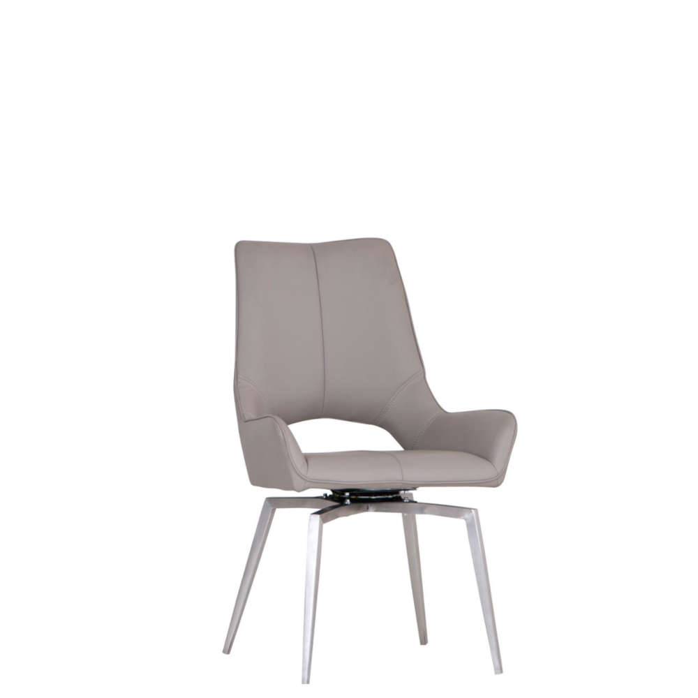 Doverdale Swivel Chair - Taupe