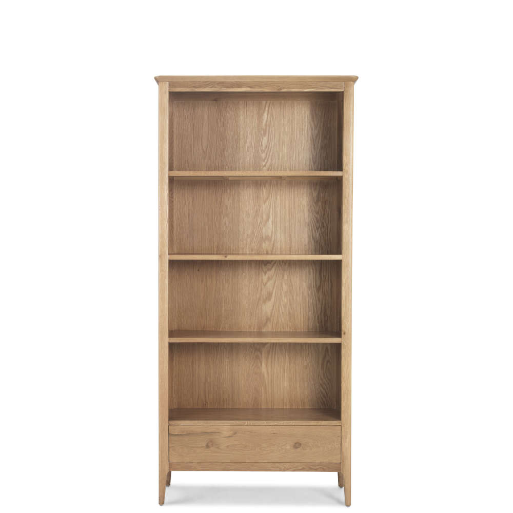 Witham Oak Large Bookcase