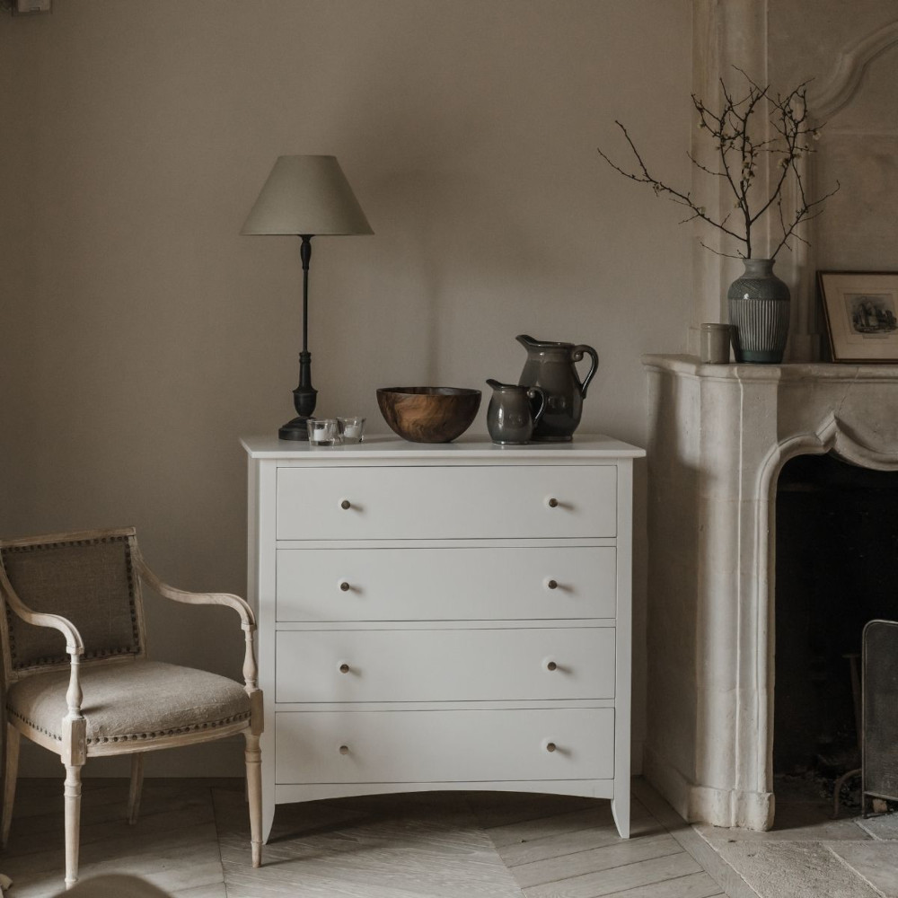 Embleton White 4 Drawer Chest Of Drawers