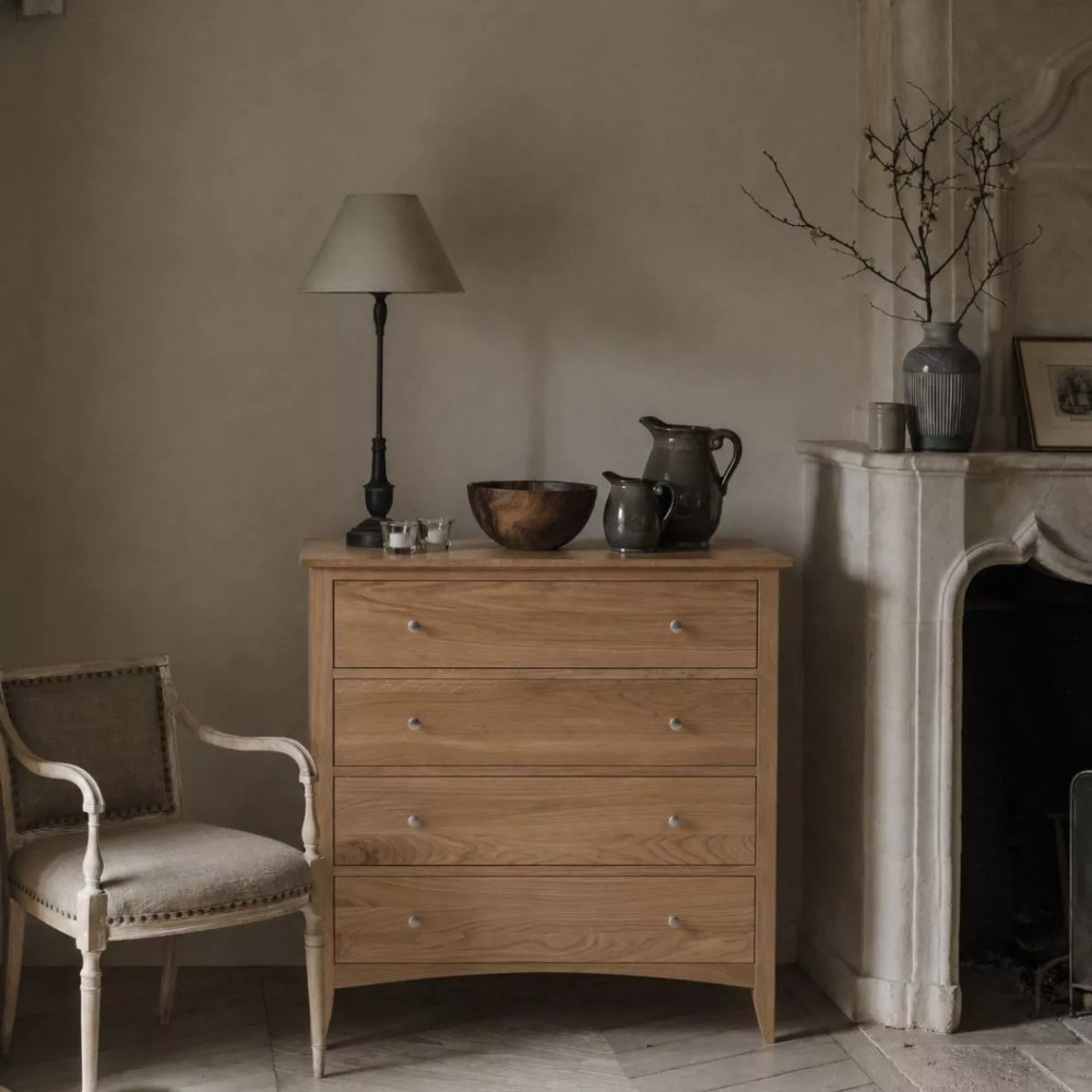 Embleton Oak 4 Drawer Chest
