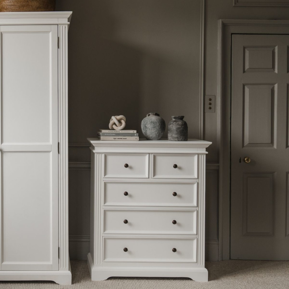 Statement Furniture/Gainsborough 2 Over 3 Chest in White.jpg