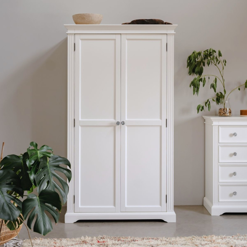 Statement Furniture/Gainsborough Double Wardrobe in White - DCH.jpg