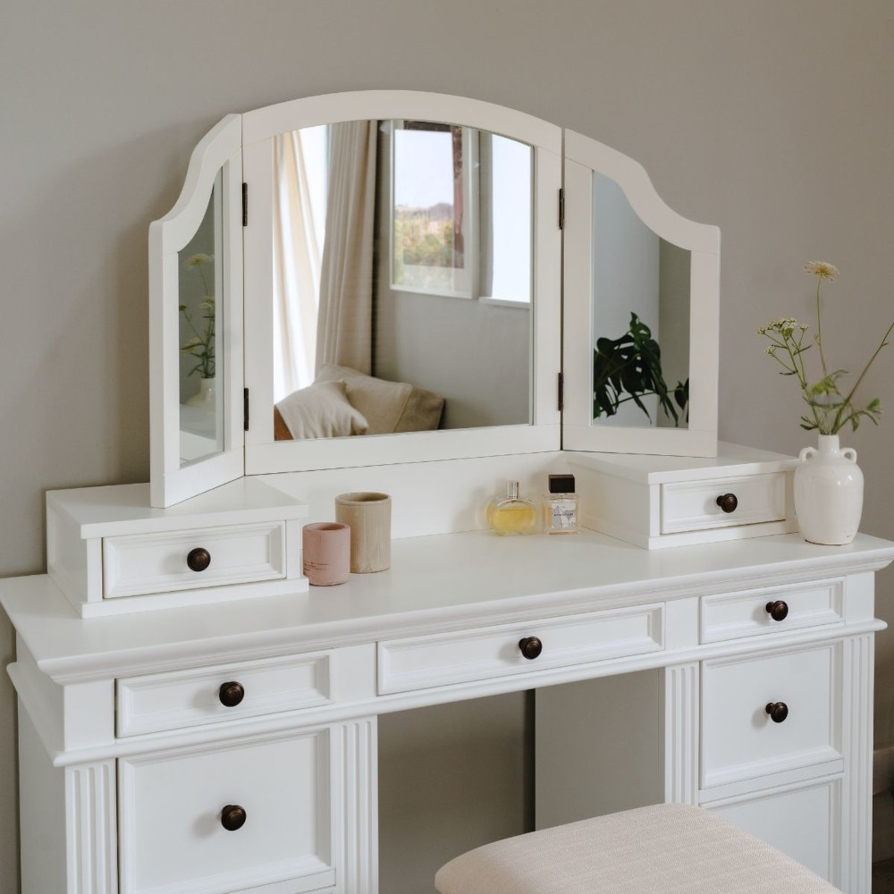 Statement Furniture/Gainsborough Dressing Table Mirror in White - Alt.jpg