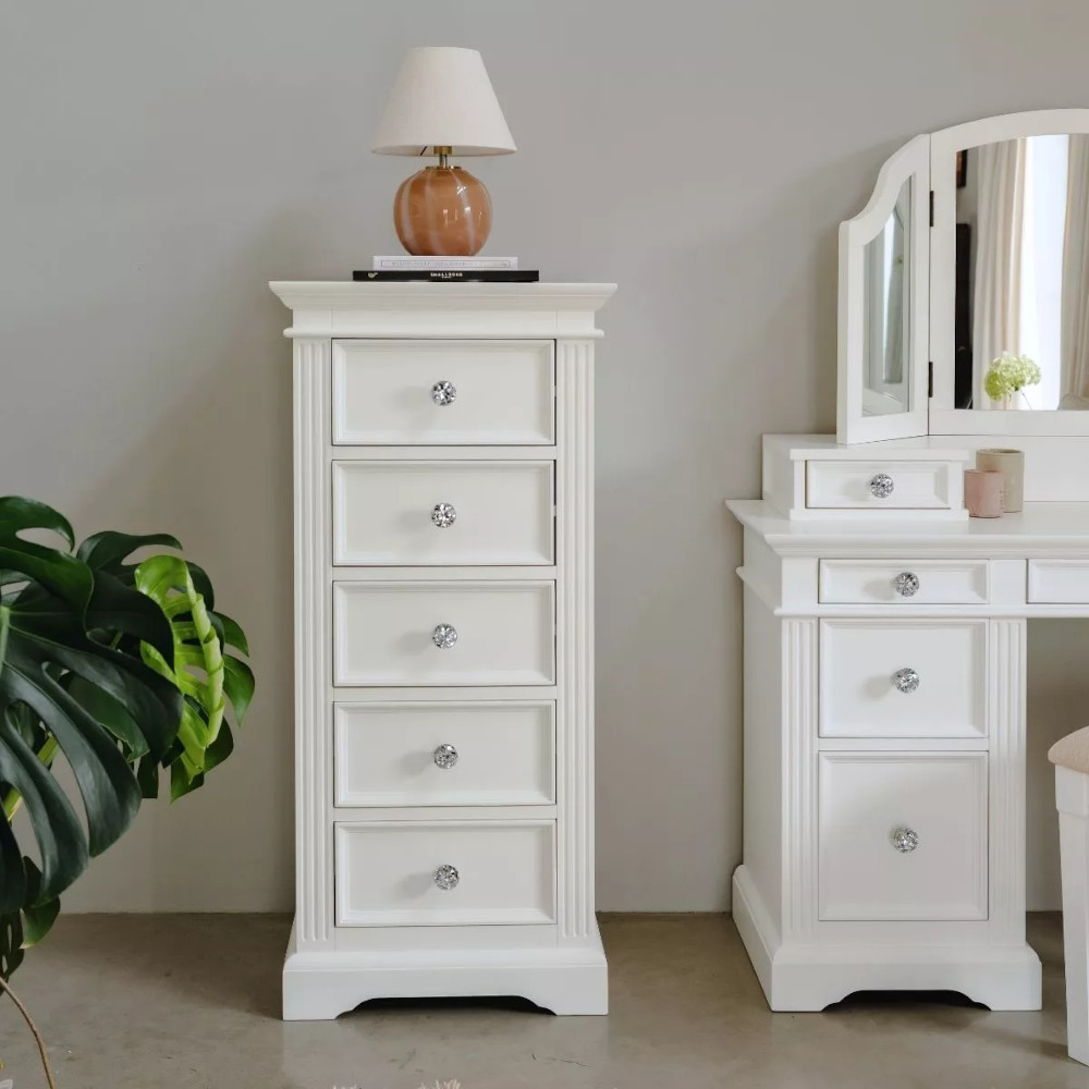 Statement Furniture/KHA-GA-15 Tallboy/Gainsborough-Tallboy-in-White-DCH-1.jpg