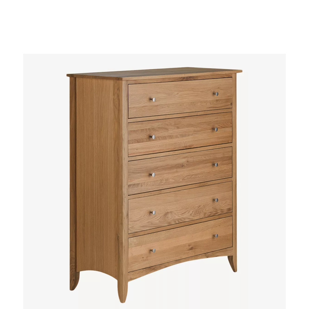 Embleton Oak 5 Drawer Chest