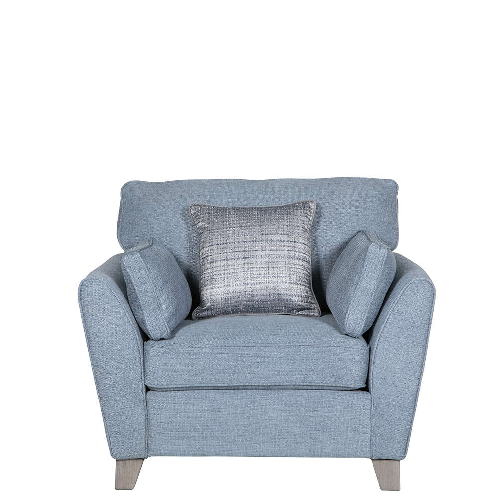 Cantrell 1 Seater Armchair Blue
