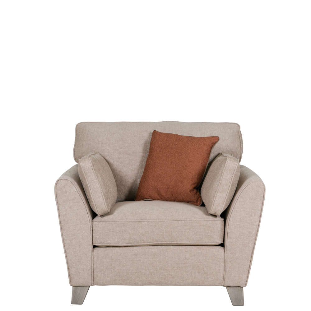 Cantrell 1 Seater Armchair Biscuit