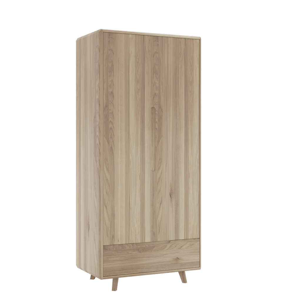 Como Double Wardrobe With Drawer