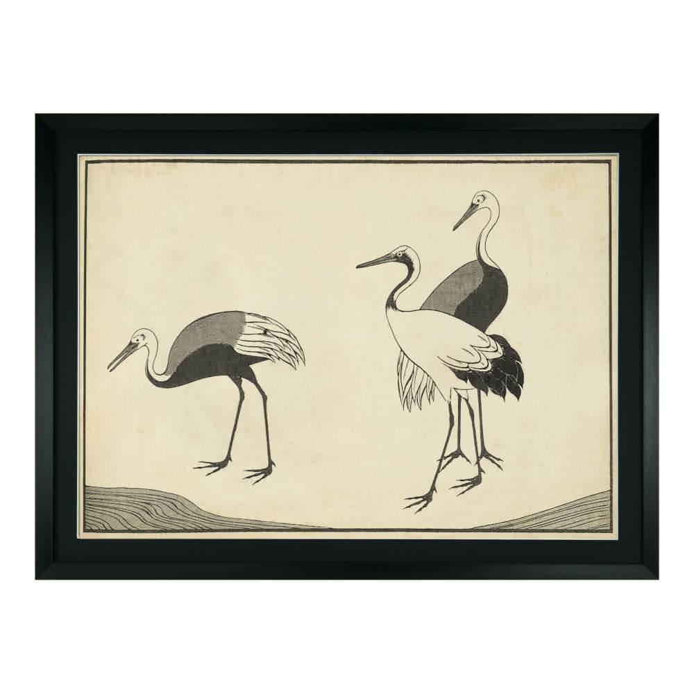 Vintage Japanese Cranes II