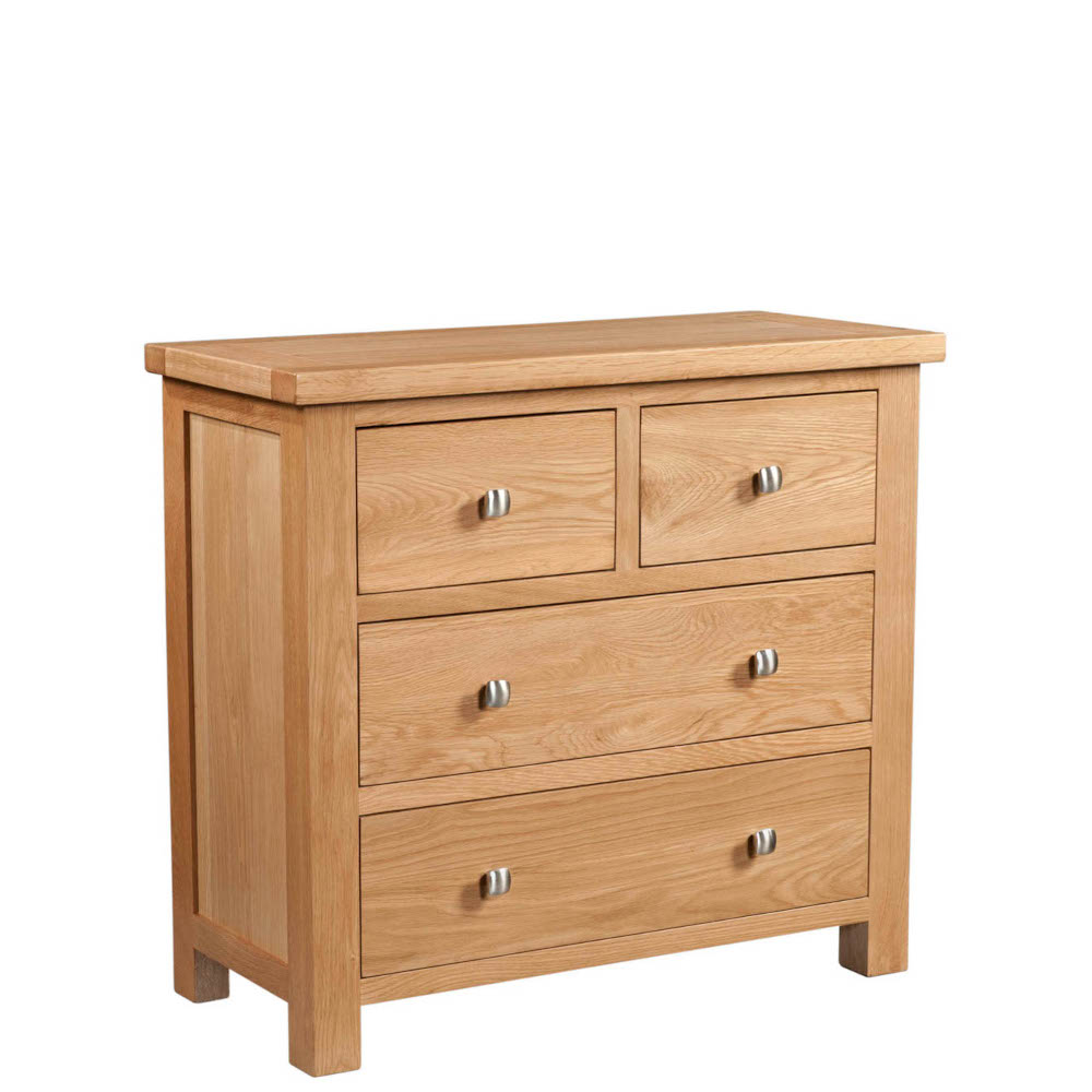 Didcot Oak 2 Over 2 Chest