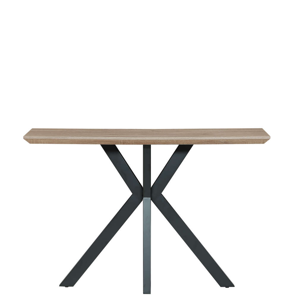 Manhattan Console Table Oak Finish