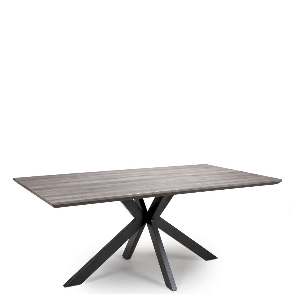 Manhattan 180cm Dining Table Grey