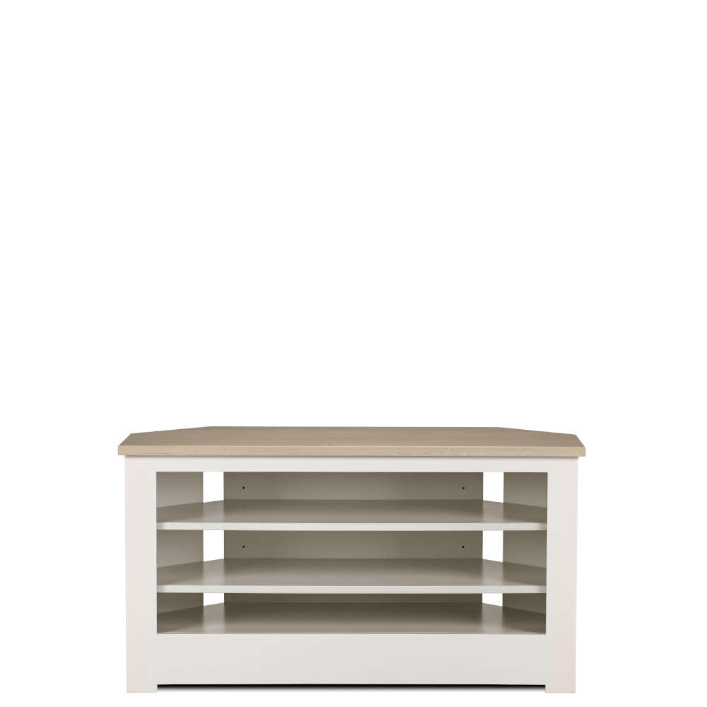 Modo Corner TV Unit With Open Shelves