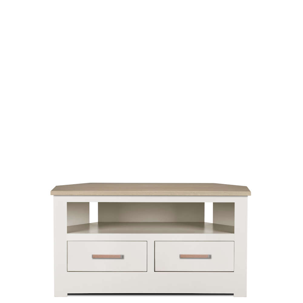 Modo Corner TV Unit With 2 Drawers