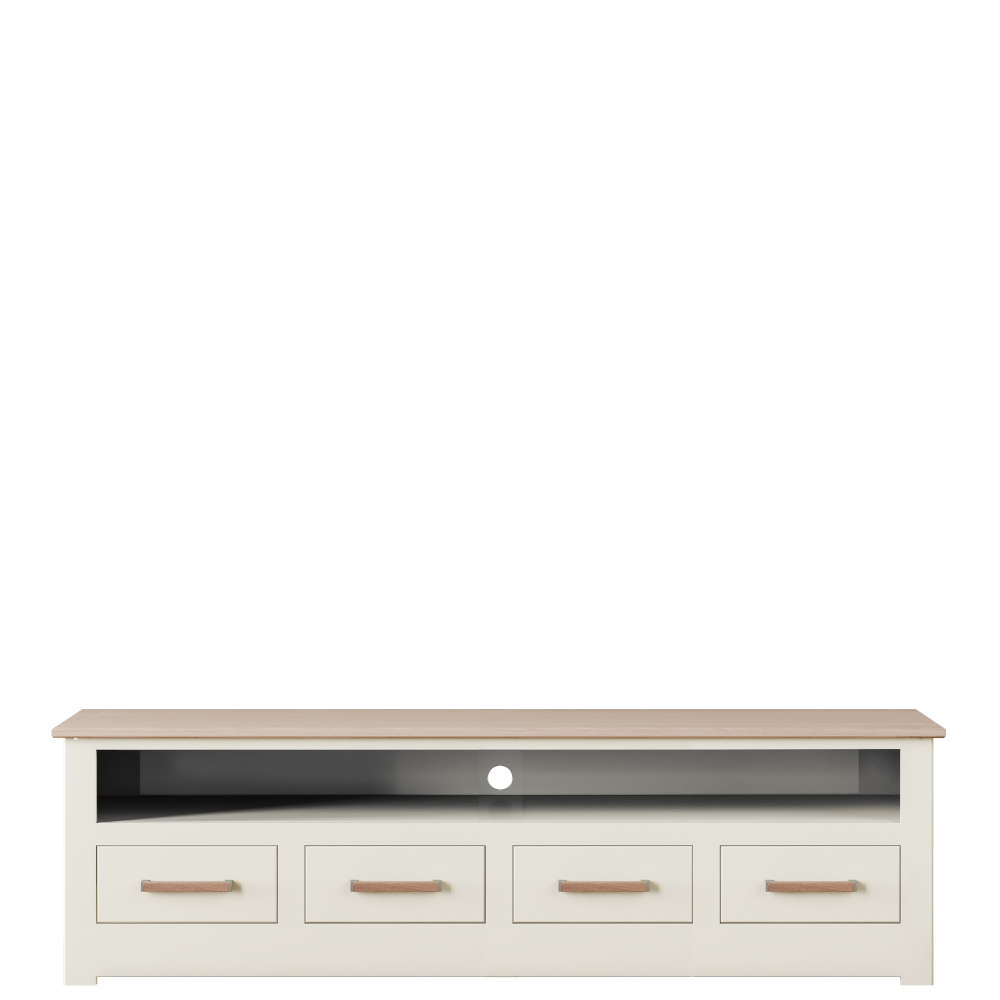 Modo Open Shelf TV Unit With 4 Drawers