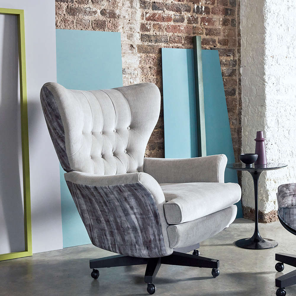 G Plan Vintage Broadway Swivel Chair