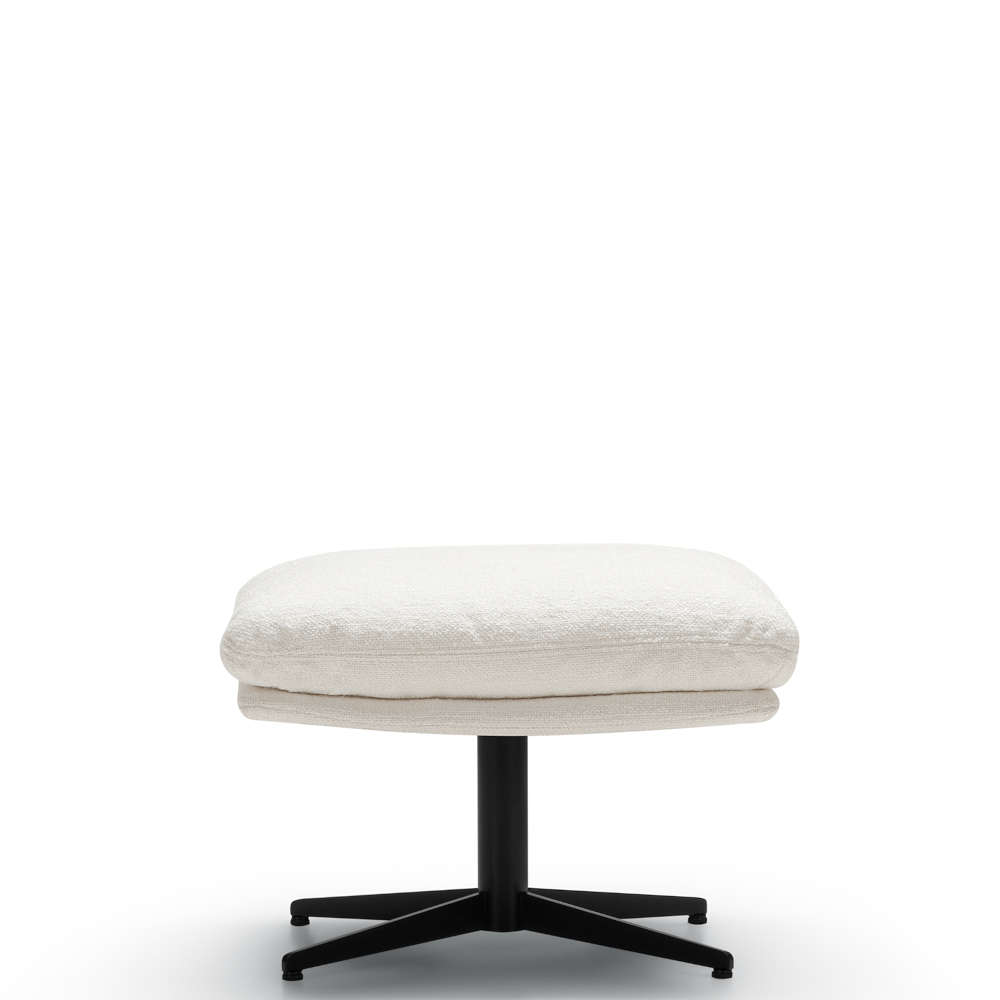 Amy Fabric Footstool With Swivel