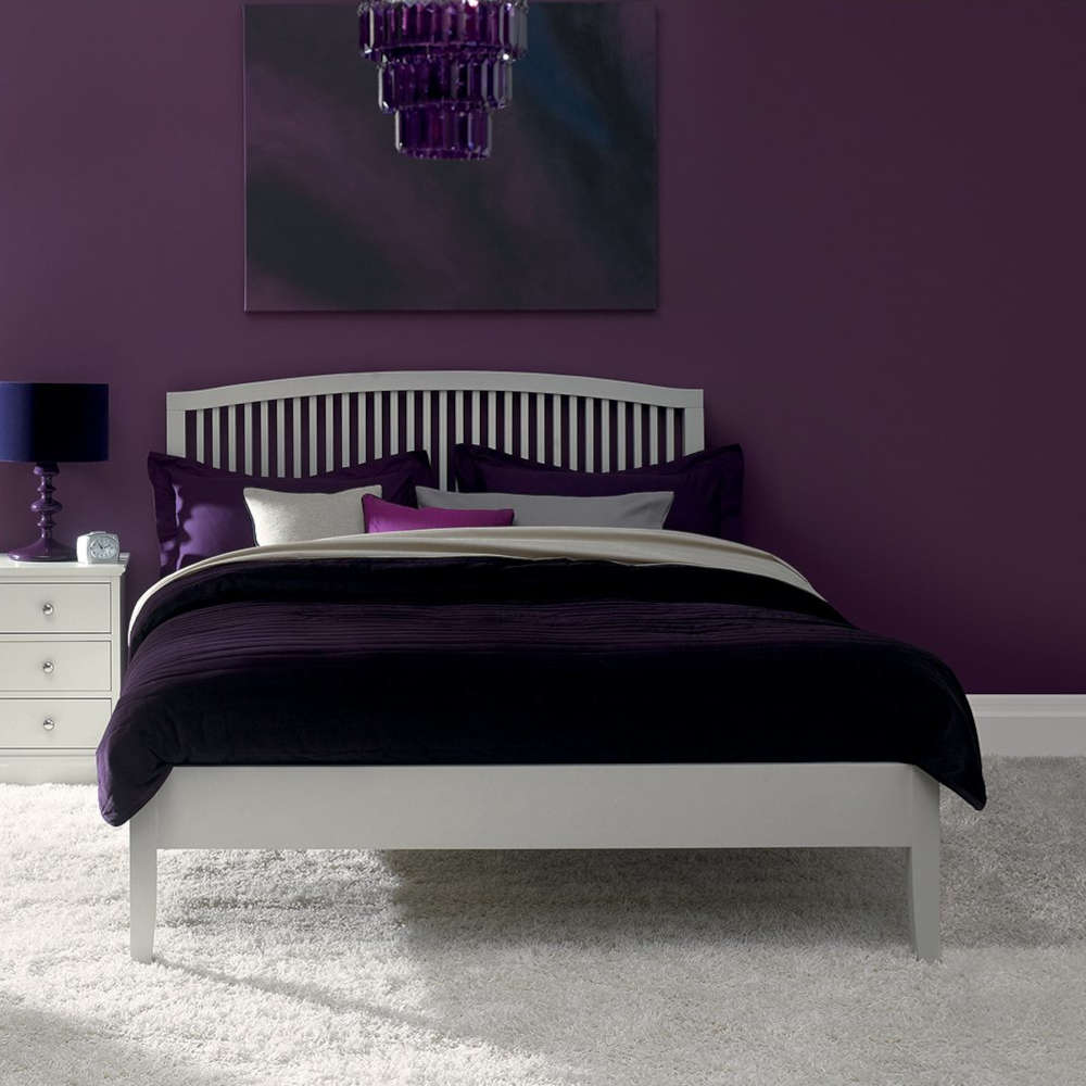 Ashby Soft Grey Slatted Bedstead