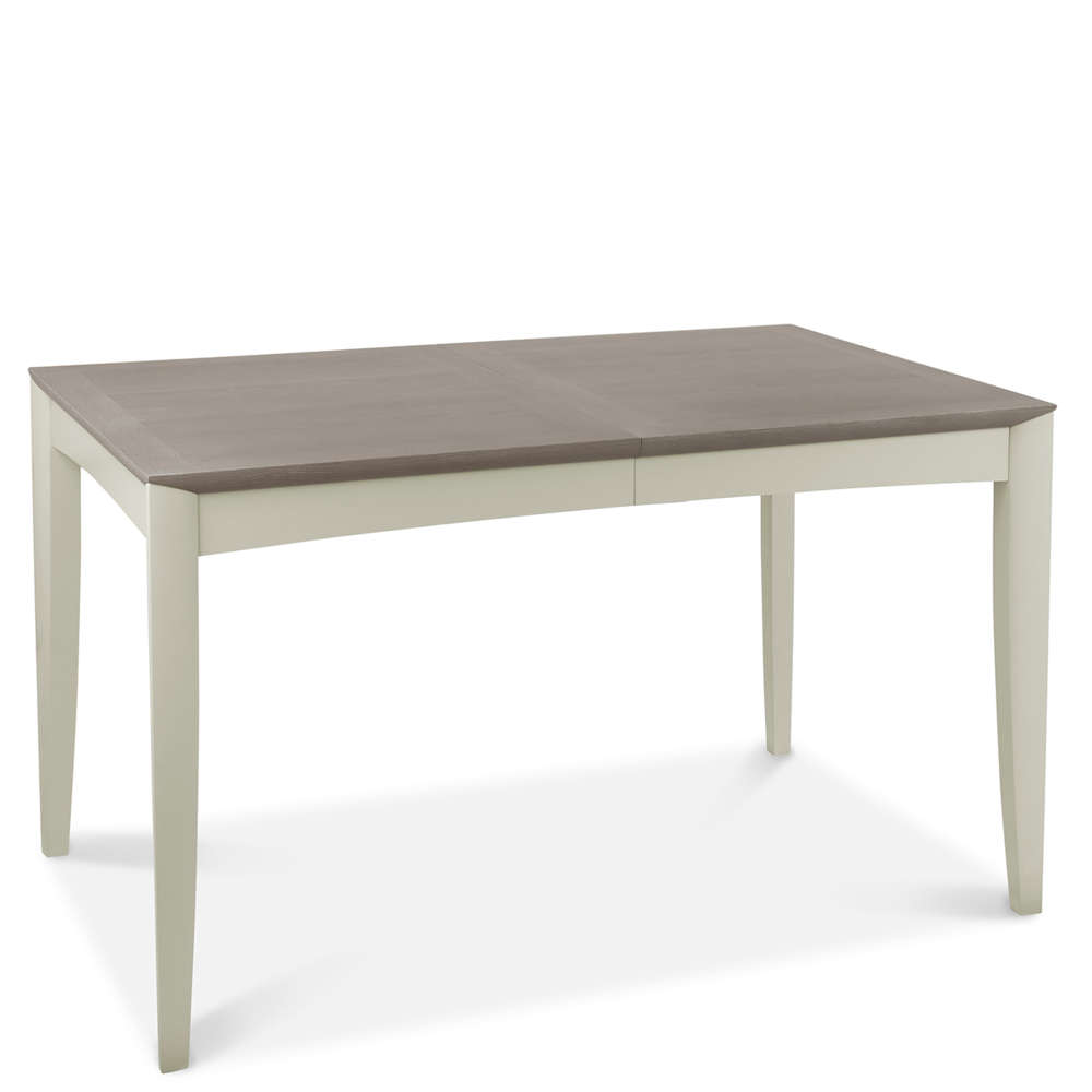 Bergen Grey Washed Oak And Soft Grey Extending Dining Table 130-170cm