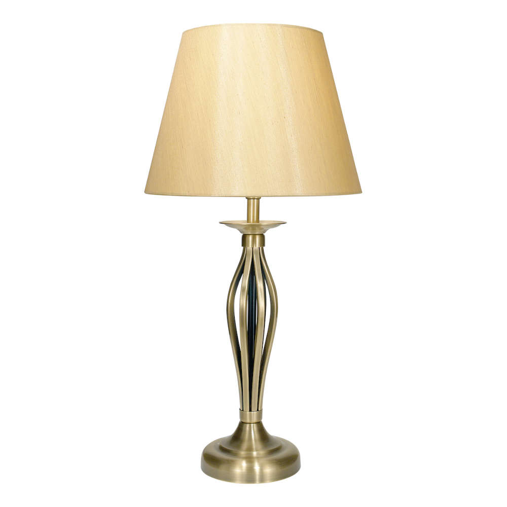 där Bybliss Table Lamp Antique Brass
