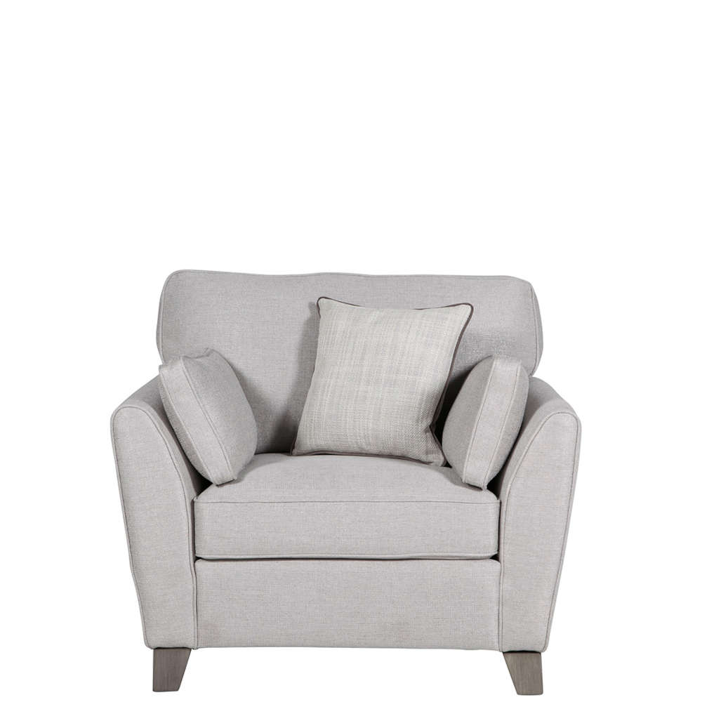 Cantrell 1 Seater Armchair Light Grey